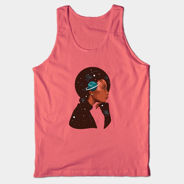 Cosmos Tank Top by Ana Ariane